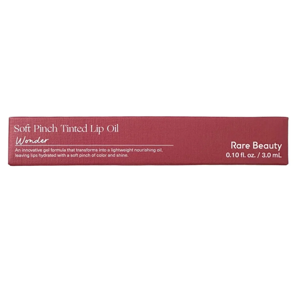 Rare Beauty Soft Pinch Tinted Lip Oil Wonder Rose Mauve 3ml NWT Clean Girl